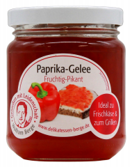 Berge Paprika-Gelee, 3 x 225g Gläser