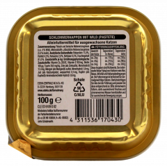 Gut & Günstig Schlemmerhappen mit Wild, 32 x 100g Schalen