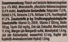 Gut & Günstig Schlemmerhappen mit Wild, 32 x 100g Schalen