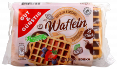 Gut & Günstig Frischeiwaffeln gefüllt 12 x 272g Packungen