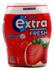Wrigleys Extra Professional Fresh Erdbeere ohne Zucker 12 x 50er Dosen