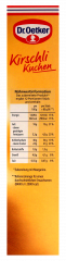 Dr. Oetker Kirschli Kuchen Backmischung 4 x 435g Packungen