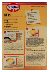 Dr. Oetker Käse-Sahne-Torte Backmischung 4 x 385g Packungen