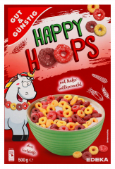 Gut & Günstig Happy Hoops 5 x 500g Packungen
