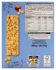Gut & Günstig Müsliriegel Haselnuss 9 x 200g Packungen