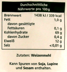 Frießinger Mühle Pizzamehl Tipo 00 5 x 1000g Packungen