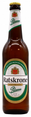 RATSKRONE Premium Pilsener 4.9% vol., 20 x 500ml Flaschen MEHRWEG