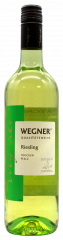 Wegner Pfalz Riesling Weißwein trocken QbA 12.5% vol., 6 x 750ml Flasche