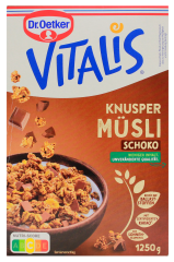 Dr. Oetker Vitalis Knusper Müsli Schoko, 1 x 1.25 kg Packungen
