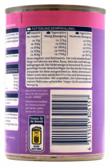 Edeka Feine Mahlzeit mit Lamm & Huhn, Nudeln und Karotten Hundefutter, 10 x 400g Dosen