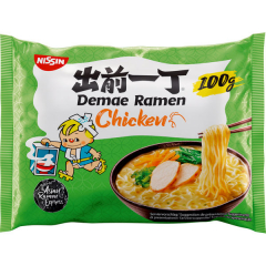 Nissin Demae Ramen Chicken 10 x 100g Packungen