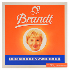 Brandt Marken-Zwieback, 10 x 225g Packungen