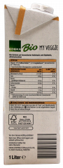 Edeka Bio my veggie Barista Hafer mit Soja Drink, 8 x 1000 ml Packungen