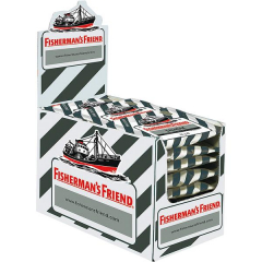 Fishermans Friend Salmiak ohne Zucker, 24 x 25g Beutel