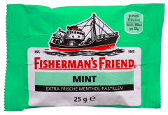 Fishermans Friend Mint mit Zucker, 24 x 25g Beutel