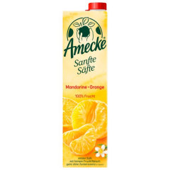 Amecke Sanfte Säfte Madarine-Orange 6 x 1000ml Packungen