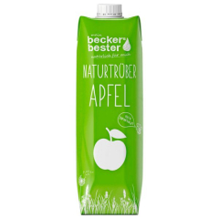 beckers bester Apfelsaft trüb 100% Direktsaft, 6 x 1000ml Packungen