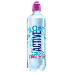 Adelholzener Alpenquellen Active O2 Iced Berry, 8 x 750 ml Flaschen EINWEG
