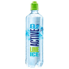 Adelholzener Alpenquellen Active O2 Lime Ice, 8 x 750 ml Flaschen EINWEG