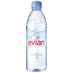 Evian Premium 24 x 500ml Flaschen EINWEG