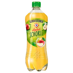 Gerolsteiner Apfelschorle, 6 x 750ml Flaschen EINWEG