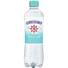 Gerolsteiner Medium 24 x 500ml Flaschen EINWEG
