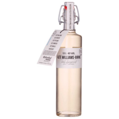 Birkenhof Brennerei Alte Williams Birne Obstbrand 40% vol. holzfassgereift, in der 500ml Bügelflasche
