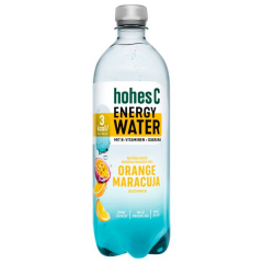 Hohes C Functional Water Energy Orange-Maracuja Geschmack, 6 x 750ml Flaschen EINWEG