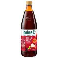 hohes C Roter Multivitaminsaft 6 x 1000ml Flaschen EINWEG