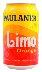 Paulaner Limo Orange, 24 x 0.33 l Dosen EINWEG