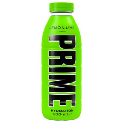 Prime Hydration Lemon Lime 12 x 500ml Flaschen EINWEG