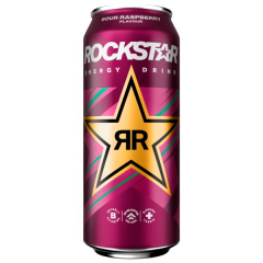 Rockstar Energy Sour Raspberry, 12 x 500ml Dosen EINWEG