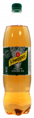 Schweppes American Ginger Ale, 6 x 1250ml Flaschen EINWEG