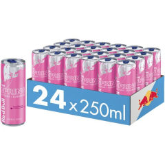 Red Bull Pink Edition Waldbeere Sugarfree, 24 x 250ml Dosen EINWEG