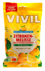 Vivil Multivitamin Bonbons Zitronenmelisse ohne Zucker, 15 x 120g Beutel