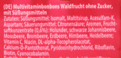 Vivil Multivitamin-Waldfrüchte ohne Zucker 15 x 120g Beutel