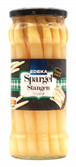 Edeka Spargelstangen weiß geschält 3 x 320g Gläser