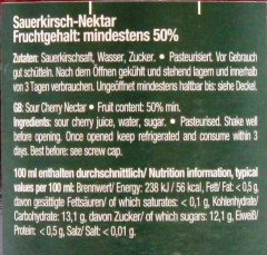 albi Kirsche, 24 x 200 ml Flaschen EINWEG