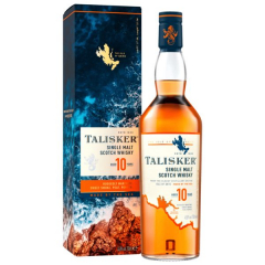 Talisker 10 Years Single Malt Whisky 45.8% vol., 700ml Flasche