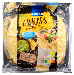 Edeka Tortilla Wraps Mais 14 x 380g Packungen