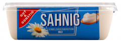 Gut & Günstig Schmelzkäsezubereitung Sahnig, 5 x 200g Becher
