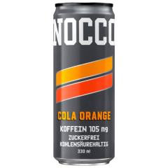 Nocco Black Cola Orange, 24 x 330ml Dosen EINWEG