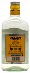 GMG Dry Gin 37.5% vol., 6 x 700ml Flaschen