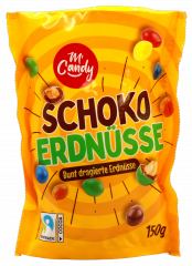 MCandy Schokoerdnüsse, 15 x 150g Packungen