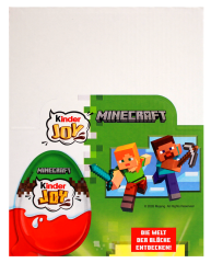 Ferrero Kinder Joy Minecraft, 24 x 20g Packungen