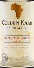 Golden Kaan Cabernet Sauvignon Western Cape Rotwein  13.5% vol., 6 x 750ml Flaschen