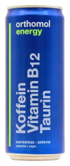 orthomol energy Energy-Drink Kaktusfeige-Grüntee, 12 x 330ml Dose EINWEG