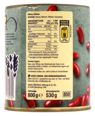 Edeka Herzstücke Kidney-Bohnen, 6 x 530g Dose