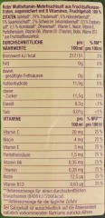Edeka Herzstücke Roter Multi Saft, 6 x 1 l Flasche EINWEG