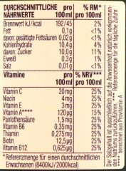 Edeka Herzstücke milder Multi Saft, 24 x 330ml Flasche EINWEG